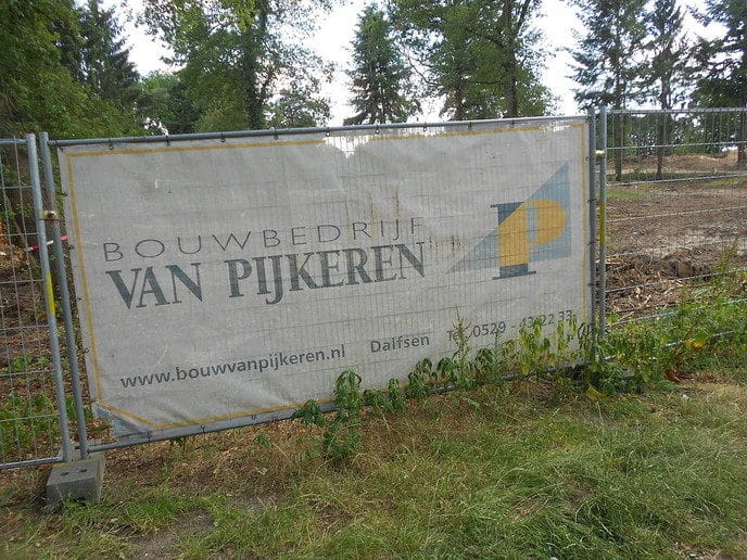 Natuurlijk ging de fiets richting de stuw