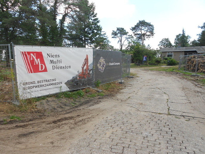 Natuurlijk ging de fiets richting de stuw