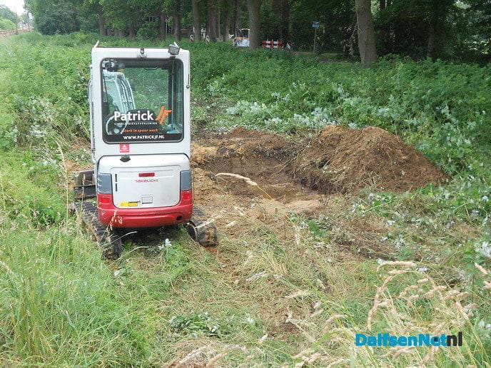 Werk aan het water