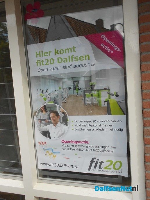 Nieuwe fitness in Prinsenstraat Dalfsen