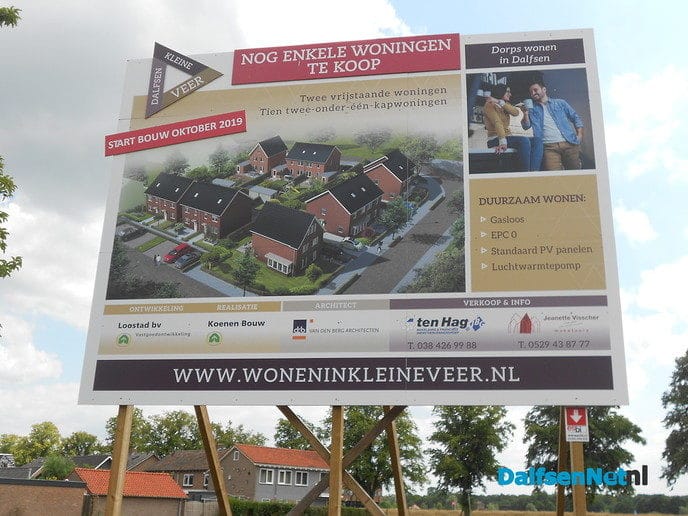 In oktober gaat de bouw starten
