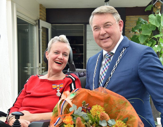 Koninklijke onderscheiding voor Dania Veltmaat-Hendriks - Foto: Eigen geleverde foto