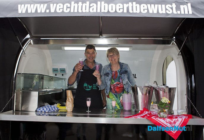 Onthulling Vechtdal Boert Bewust bord - Foto: Ingezonden foto