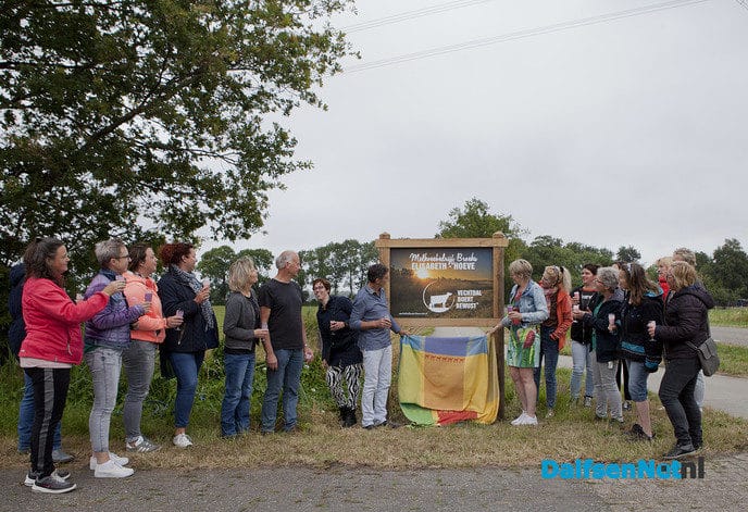 Onthulling Vechtdal Boert Bewust bord - Foto: Ingezonden foto