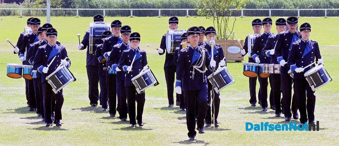 5e plaats slagwerkers Polyhymnia - Foto: Hans Heerink