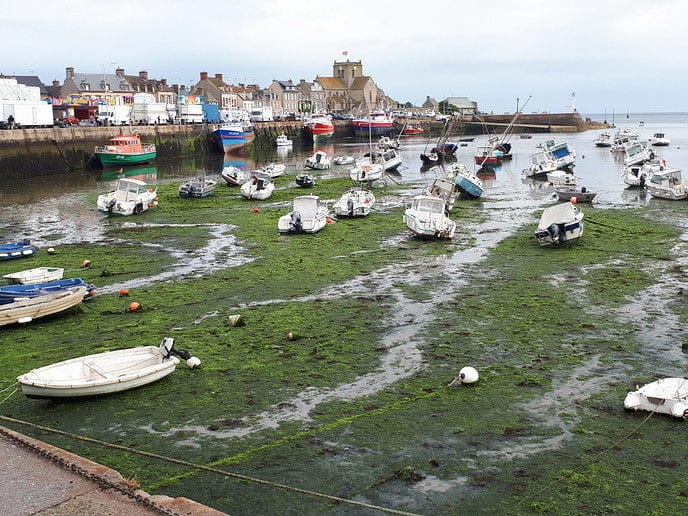 Eb in Barfleur in Normandië - Foto: Eigen geleverde foto