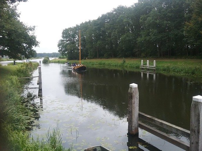 De zomp op weg naar de doopplek - Foto: Eigen geleverde foto