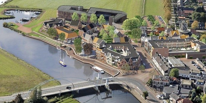 Het waterfront, zo gaat het worden - Foto: Eigen geleverde foto