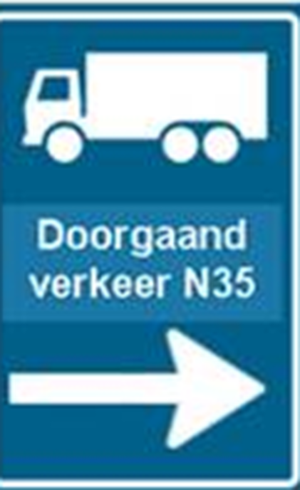 Minder vrachtverkeer Heinoseweg