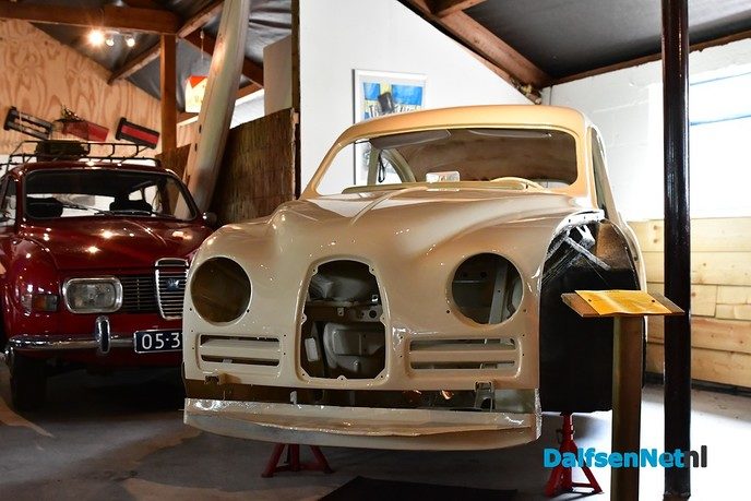 Bij elke Saab zit een verhaal in het Saabmuseum - Foto: Johan Bokma