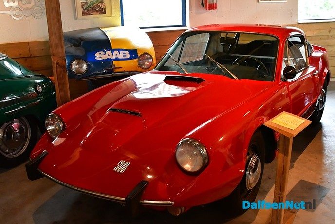 Bij elke Saab zit een verhaal in het Saabmuseum - Foto: Johan Bokma