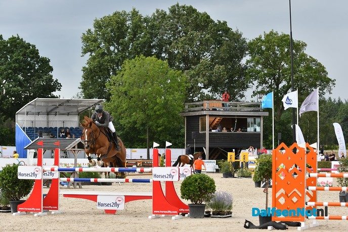 Van Erp en Veenstra winnend van start op CSI Ommen - Foto: Johan Bokma