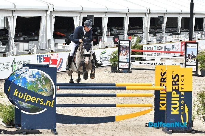 Van Erp en Veenstra winnend van start op CSI Ommen - Foto: Johan Bokma