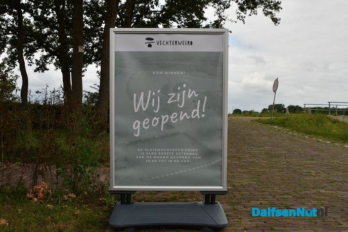 Sluiswachterswoning was vandaag geopend voor publiek - Foto: Johan Bokma