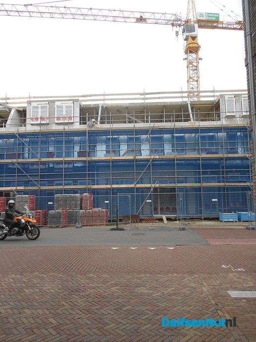 Bouwvakvakantie weer voorbij, weer werk aan het waterfront