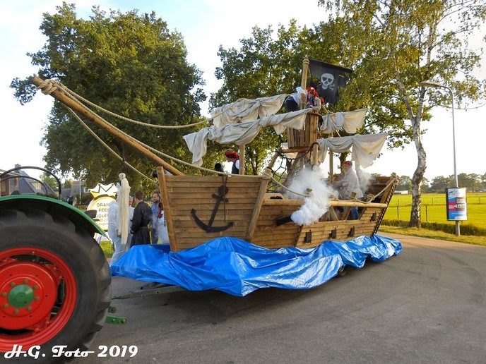 Oranje optocht Oudleusen 2019