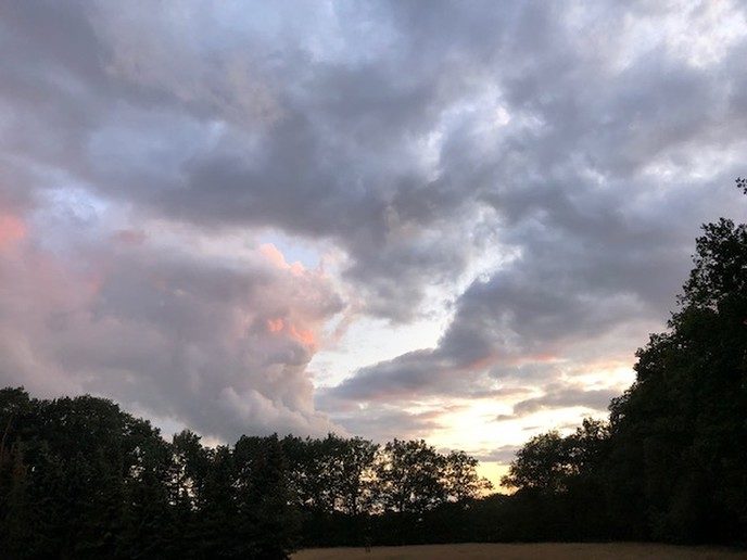 Tante Lidy in de wolken - Foto: Ingezonden foto