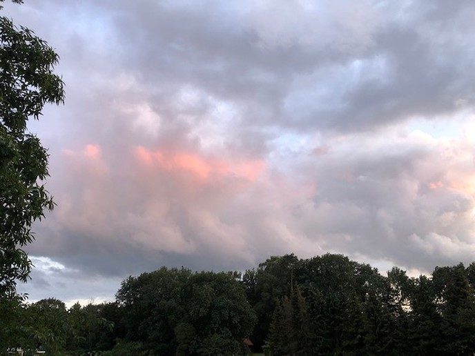 Tante Lidy in de wolken - Foto: Ingezonden foto