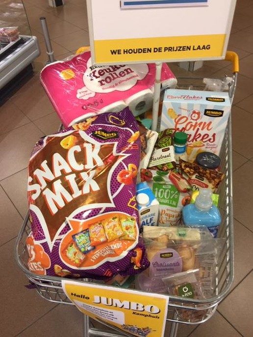 Win weer een boodschappenkar vol met gratis boodschappen!