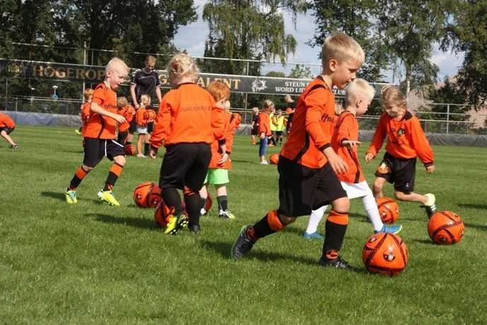 Gratis bal en S.V. Nieuwleusen shirt - Foto: Eigen geleverde foto