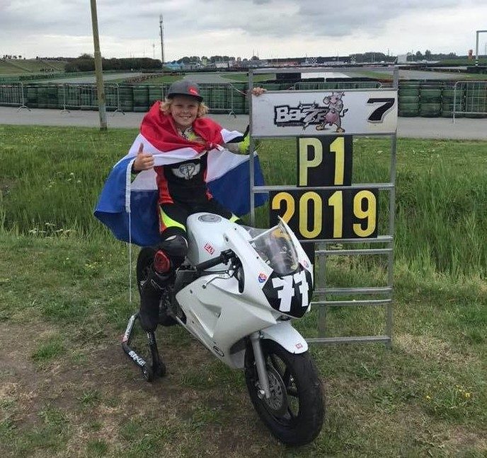 Loris Veneman (Dalfsen) en Kiyano Veijer Europees kampioen - Foto: Eigen geleverde foto
