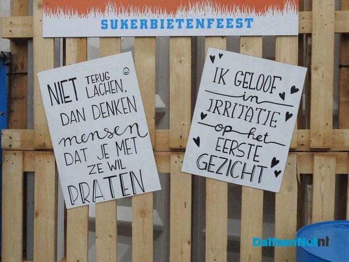 Programma Sukerbietenfeest Lemelerveld - Foto: Ingezonden foto