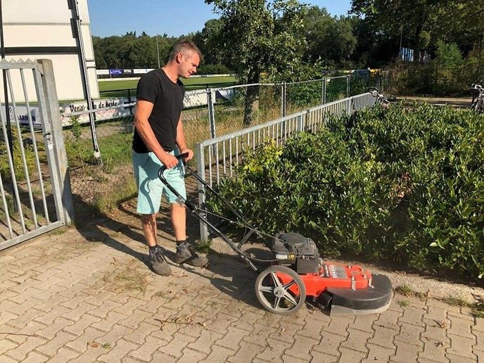 Sportpark Gerner spic en span na warme klussendag