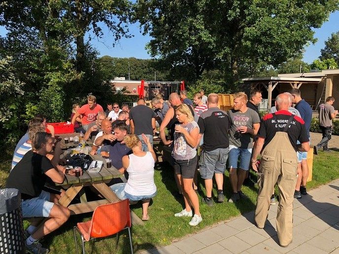 Sportpark Gerner spic en span na warme klussendag