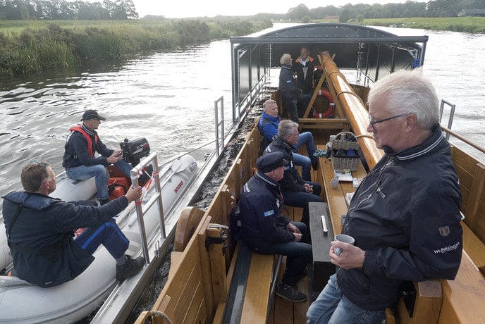 Vechtzomp naar winteropslag in Zwolle…. - Foto: Eigen geleverde foto