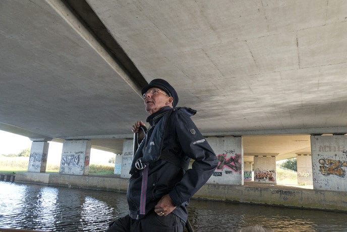 Vechtzomp naar winteropslag in Zwolle…. - Foto: Eigen geleverde foto