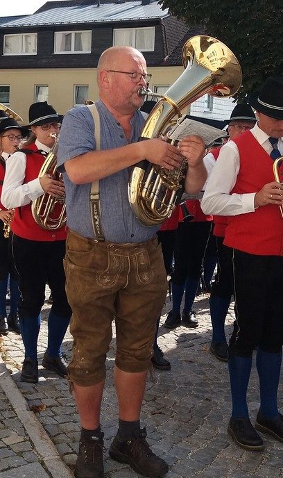 Muziek maken an der Donau
