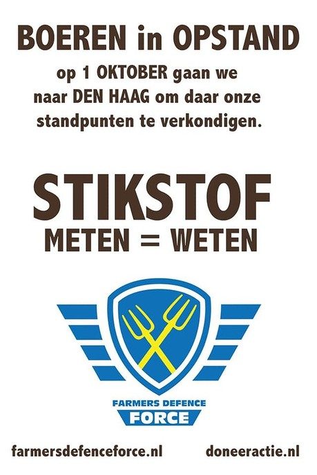 DalfsenNet 1 oktober met een live verslag boerenprotest