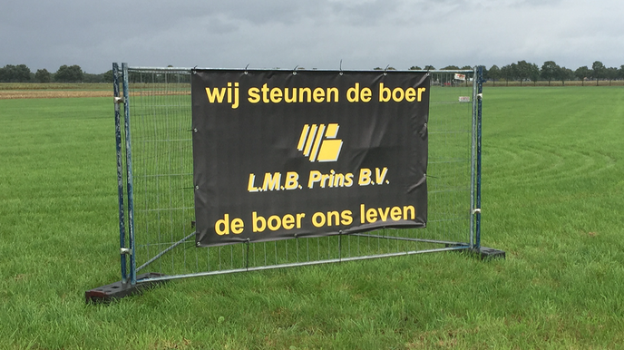 Diverse bedrijven ondersteunen de boeren