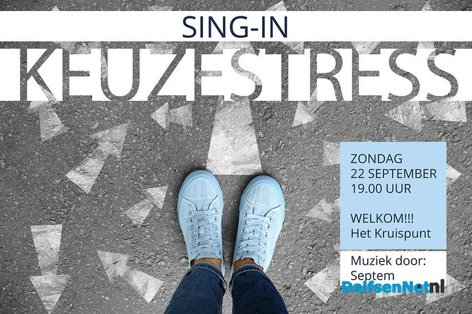Zondagavond Sing-in in Het Kruispunt - Foto: Ingezonden foto