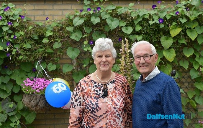 Bruidspaar Wijnberger 60 jaar getrouwd - Foto: Johan Bokma