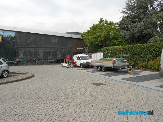 De Lidl is weer open