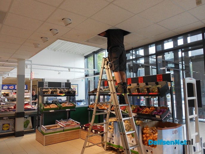 De Lidl is weer open
