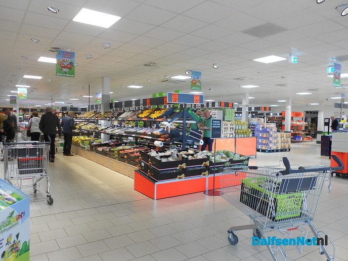 De Lidl is weer open