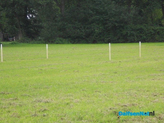 Ze zijn de bouwplaats al aan het uitzetten