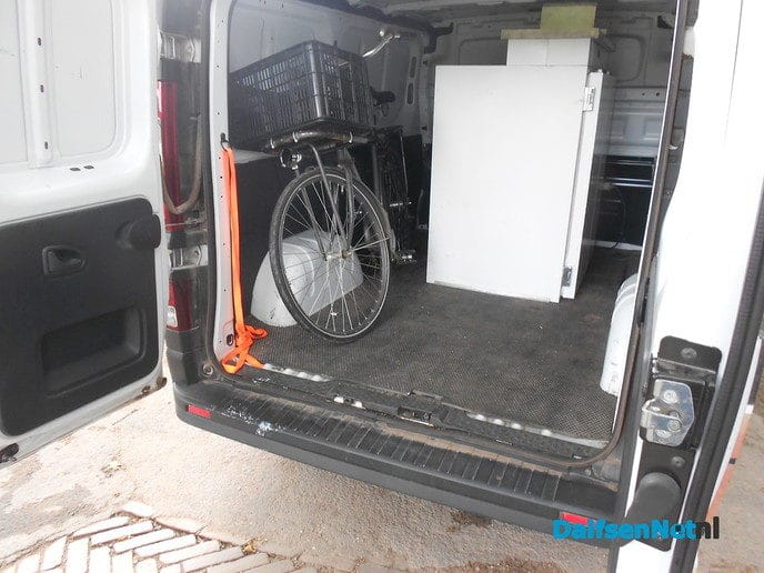 Ha, ha, de fiets is weer terug