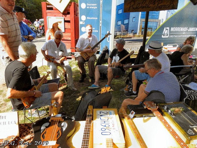 Cigarbox guitar festival goed bezocht.