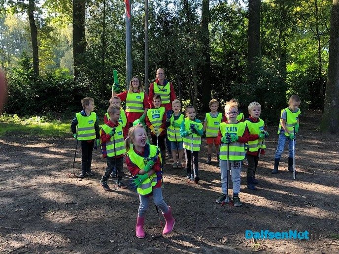 Zwerfafval opgeruimd door Scouting - Foto: Ingezonden foto