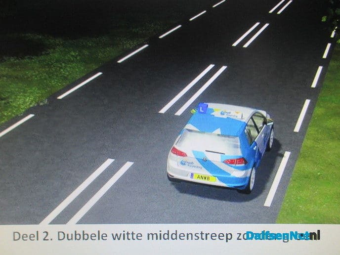 Strepen op de weg, wat betekenen ze? Deel 2. - Foto: Ingezonden foto