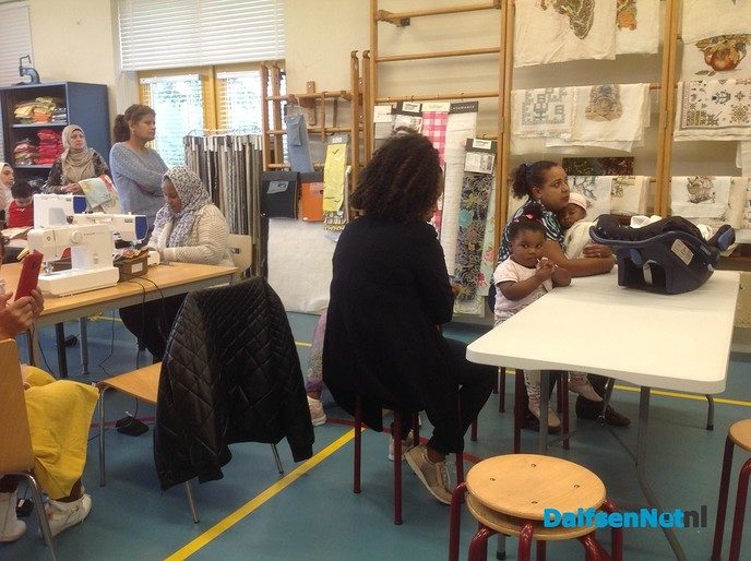 Donaties voor naaiatelier Sam Sam - Foto: Ingezonden foto