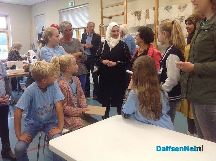 Donaties voor naaiatelier Sam Sam - Foto: Ingezonden foto