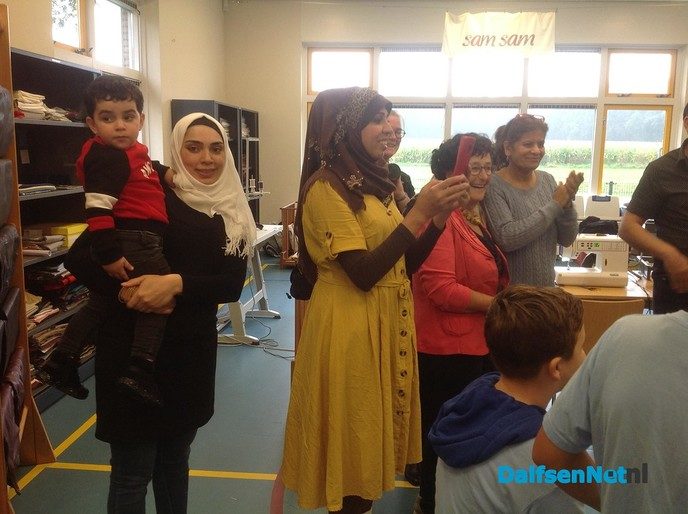 Donaties voor naaiatelier Sam Sam - Foto: Ingezonden foto