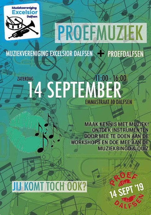 Proef Muziek tijdens Proef Dalfsen - Foto: Eigen geleverde foto