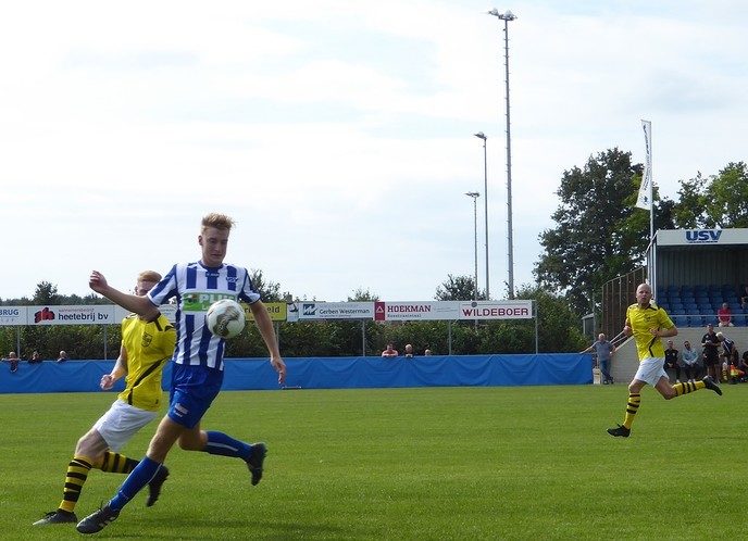 USV heeft geen kind aan SV Zwolle (4-0) - Foto: Eigen geleverde foto