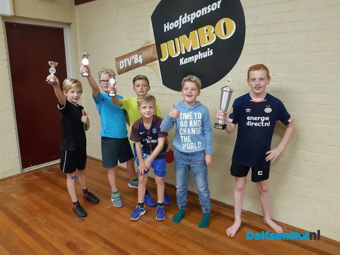 De Spiegel en De Polhaar domineren scholierentoernooi tafeltennis - Foto: Ingezonden foto