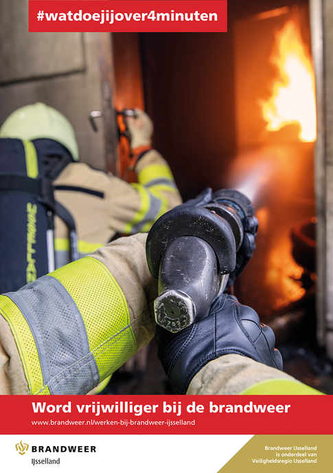 Zie zuukt nieuwe brandweer luu - Foto: Ingezonden foto